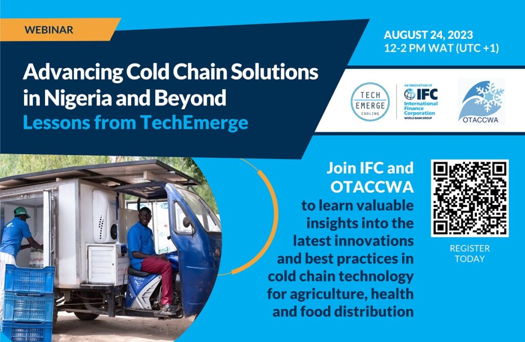 Flyer Webinar Advancing Cold Chain Solutions in Nigeria and Beyond