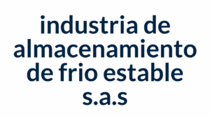 industria de almacenamiento de frio estable